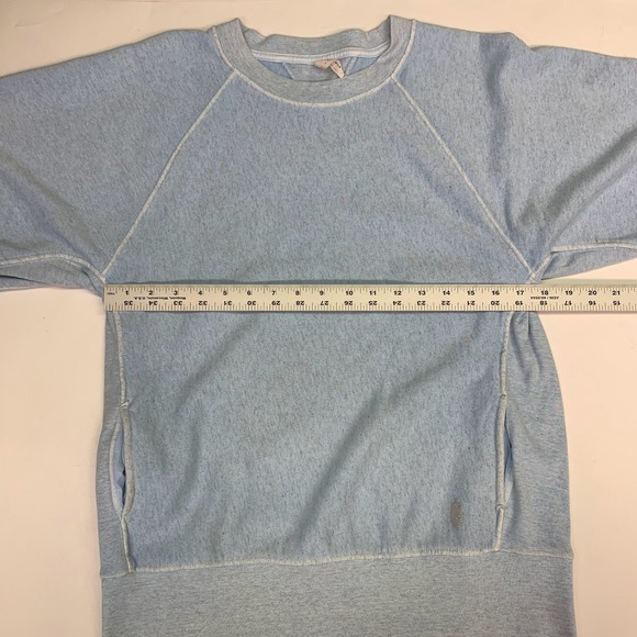 Free People Movement Better Days Cotton Blend Raglan Sleeve Sweatshirt Top XS - Picture 12 of 14